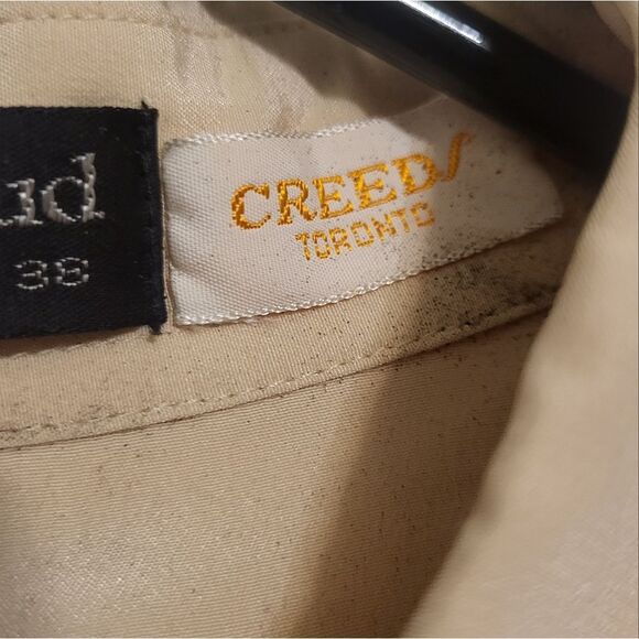 #71 Louis Feraud Creed's Toronto 100% Silk Ladies Cream Blouse, EU 38 US 6/8 - Picture 4 of 6